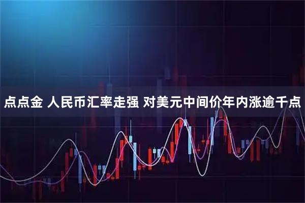 点点金 人民币汇率走强 对美元中间价年内涨逾千点